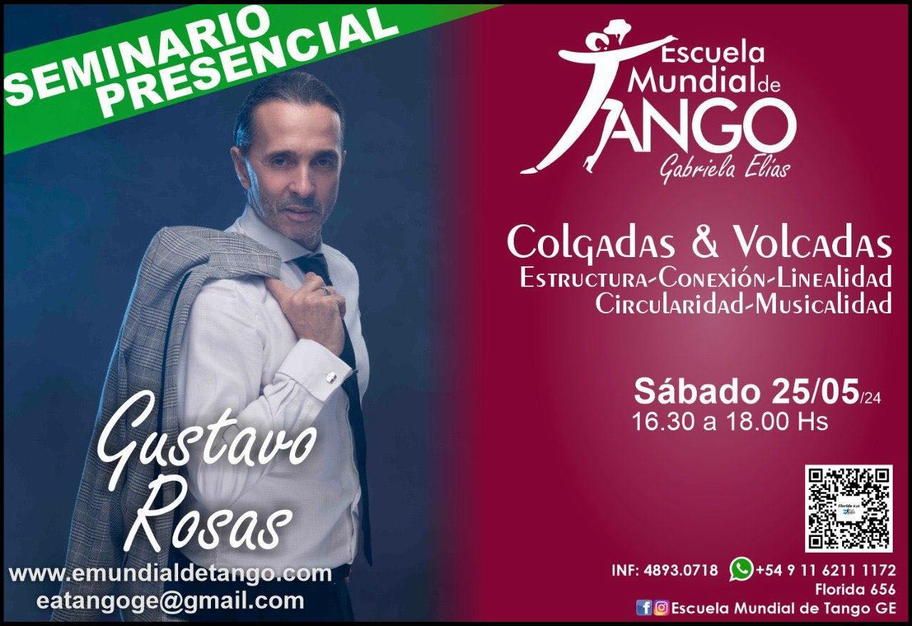 Seminario Colgadas & Volcadas 25 de Mayo 16:30 a 18:00 Hs