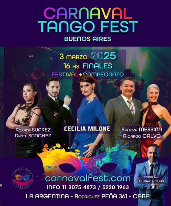Carnaval Tango Fest 2025